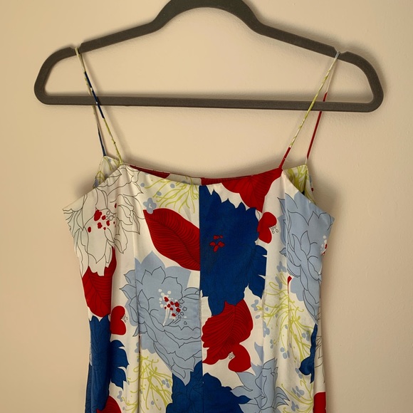 Vintage Tommy Hilfiger 100% Silk Mini Dress Size 2 - Picture 5 of 6